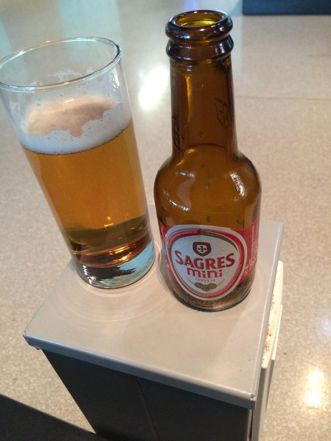 今回飲まなかったサグレスビールがあったので、軽く飲みました。