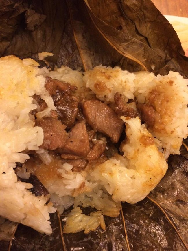 鶏肉と椎茸がゴロゴロ。とても美味しいです！