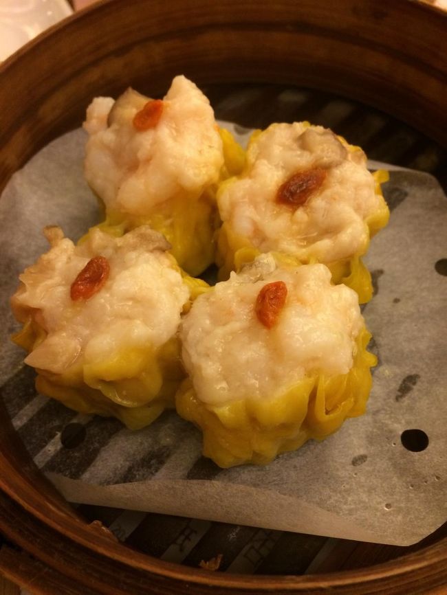 蝦と豚肉のシュウマイも美味しかった。