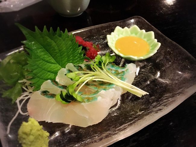 いらぶちゃーのお刺身、