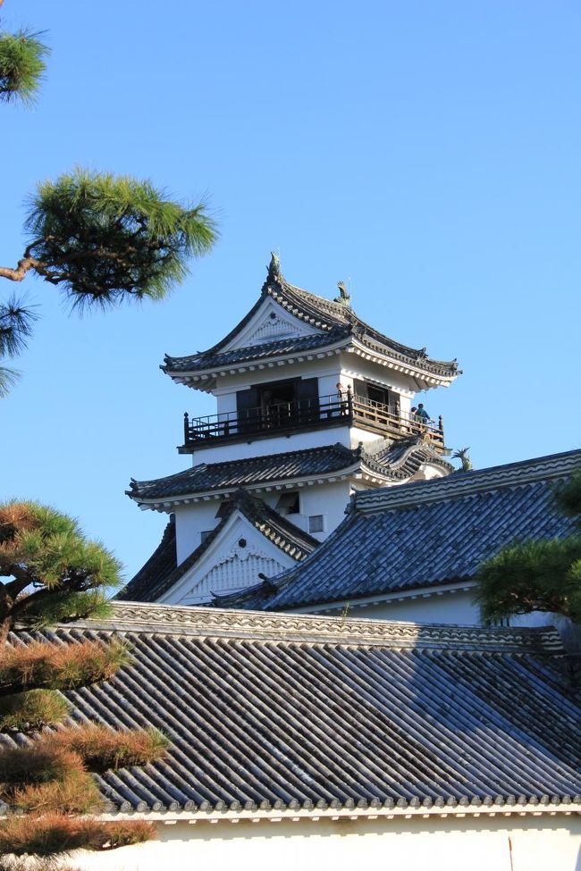 独立式のシンプルな天守