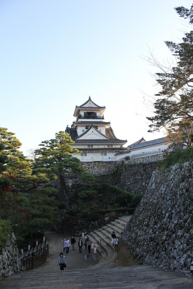 北曲輪から登ってきましたので、下りは本来の正門追手門側へ