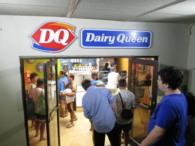 帰りにデイリークイーン。