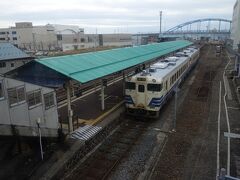 五所川原駅に到着です。