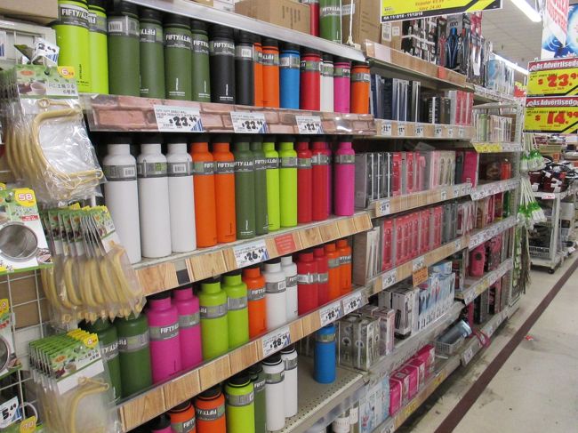 アナザースカイでATSUSHIさんが水筒を選んでた場所ですね。種類豊富です。