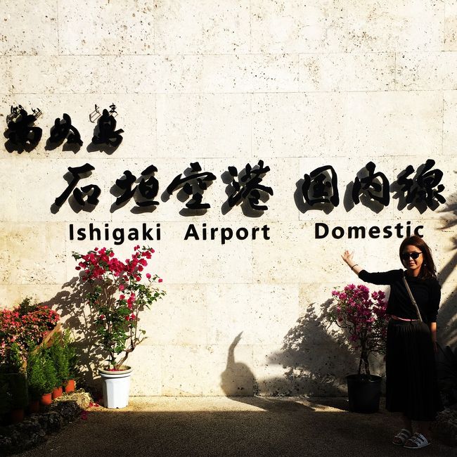 5日目は、朝のうちにバスにて空港へ。<br />よくみる石垣島の空港をバックにパチリ。<br /><br />今回、本当にひとりで来てよかったと思いました。<br />ダイビングのライセンス取得という目的もあり日中は終始バタバタ。<br />夜は自分の行きたいところに行ったり、旅で知り合った方と食事したりマッタリ。<br />特に計画も立ててなかったけど有意義かつ、充実した旅になりました。<br />石垣島、またお世話になりそうです！<br />