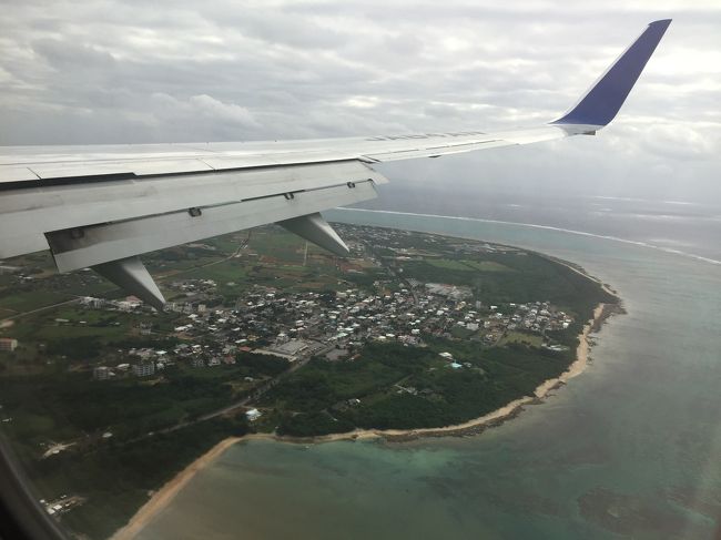 間もなく石垣島上陸です