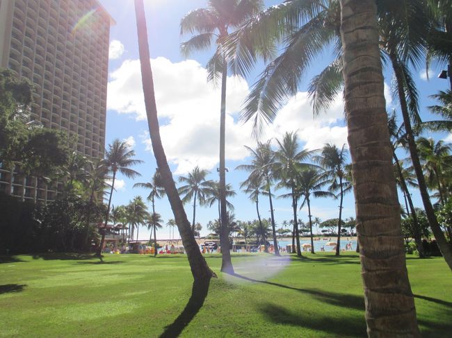 ホテルに戻って来ました。