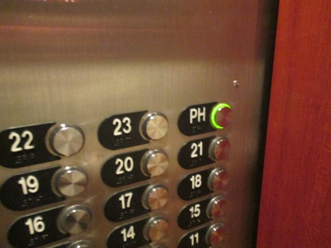 なんてたってペントハウスだもん。