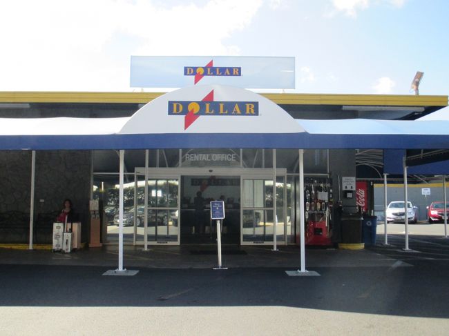 ダラーレンタカーの返却。