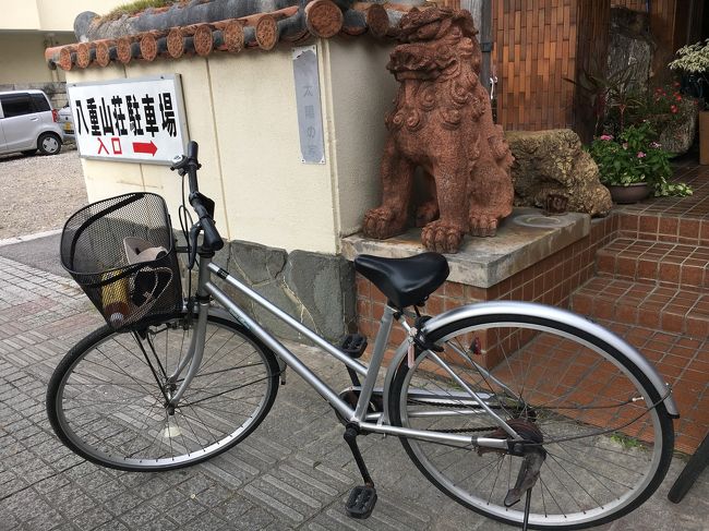 翌日は民宿でレンタサイクルを借りました。ってか無料でした。<br />先着２名までかな？すごいラッキー