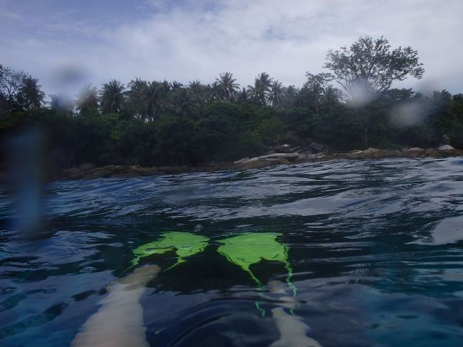 プカプカ。<br />ラチャヤイ島めぐり。<br />迷ったのですが安全のためライフセーバー付けたため深くまでは潜れず。<br />ひたすらプカプカ。。<br />いっしょに行った友人は3本潜ってました。