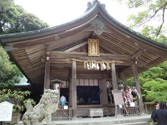 太宰府の竈門神社。高台にある見晴しのいい神社です。