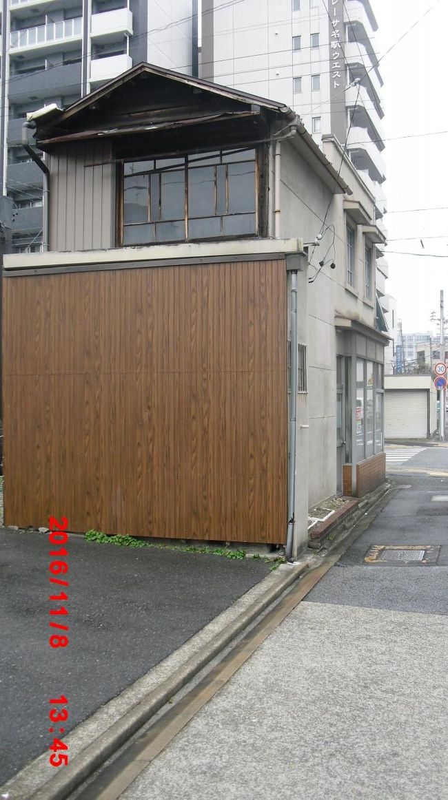 更地になって壁がなくなったかなぁ　長屋だったんかなぁ？