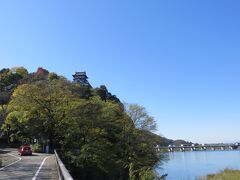 犬山城が見えてきました。
