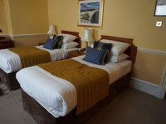 本日のお宿に到着。ポートリ
Cuillin Hills Hotel(クィリン　ヒルズ　ホテル）、Portree,Isle of Skye
