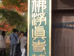 「九品仏浄真寺総門」とあります。
それでは中に入りましょう。