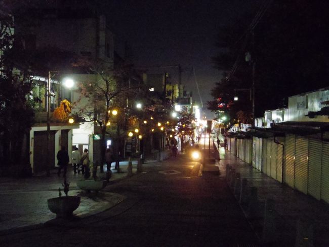 寂しくなった通りをまっすぐ行けばJR奈良駅です。<br /><br />結構、距離ありました。（１ｋｍぐらい）