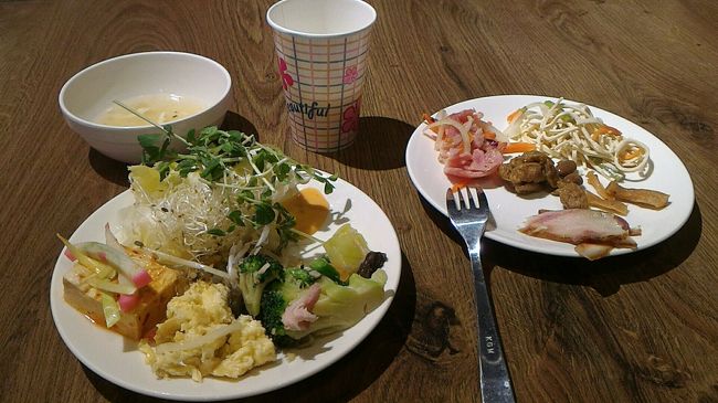 ひとまずこれで。<br />野菜中心にしてみました。