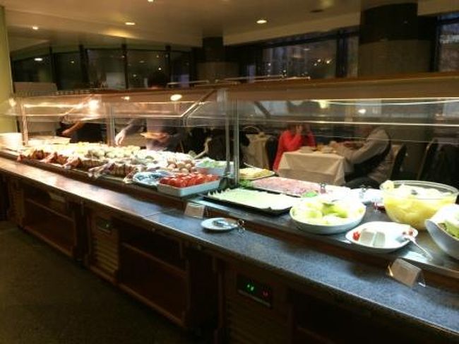 MUNDIALホテルの朝食