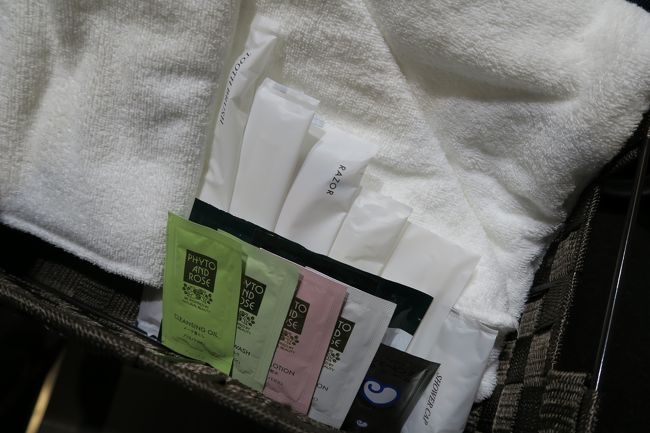 いつものアメニティ。普通のラウンジにもあります