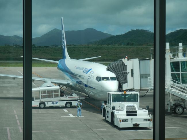 いよいよ搭乗。関空で乗り継いで羽田まで行く。<br />