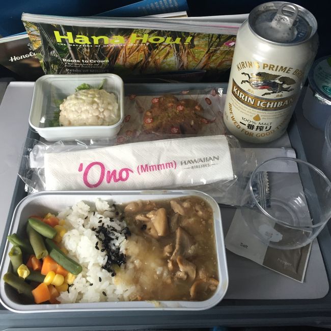 大人用は、親子丼？ポテトサラダ　クッキー＆一番搾り<br /><br />これまた残念"(-""-)"