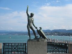 チューリッヒ湖に到着です。