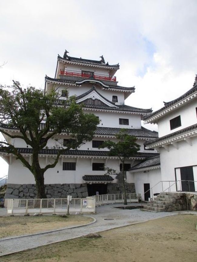 肥前唐津 秀吉没後九州諸大名助力のもと名護屋城解体資材を転用して寺沢広高が築城した唐津城訪問Ⅰ(城郭編)
