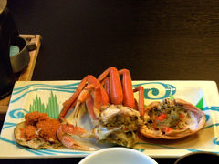 予約をしていたいつもの料亭「うおたけ」で食事