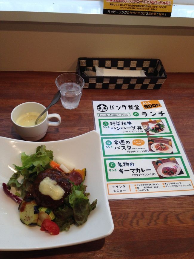 ハンバーグ丼にしぃーよおっ(^^)