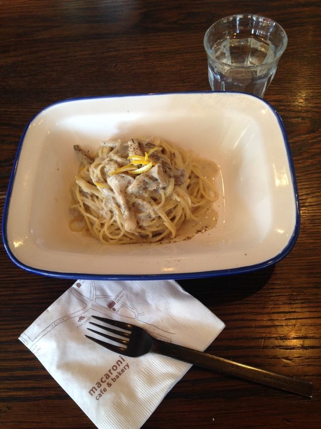 グラタンランチは、売り切れていました。パスタランチは3種類