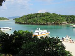 そして初日訪れて、サラサラの白砂に感動した「川平湾」を再訪しました。