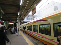 定刻通り秋田駅に到着。秋田県に来たのは初めてです。