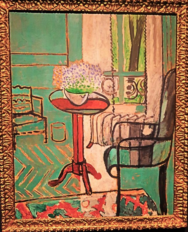 デトロイト美術館展-8 巨匠 マティス〔窓〕//二作品も ☆ピカソ