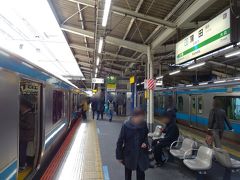 大井町駅からは京浜東北線で蒲田駅へ。