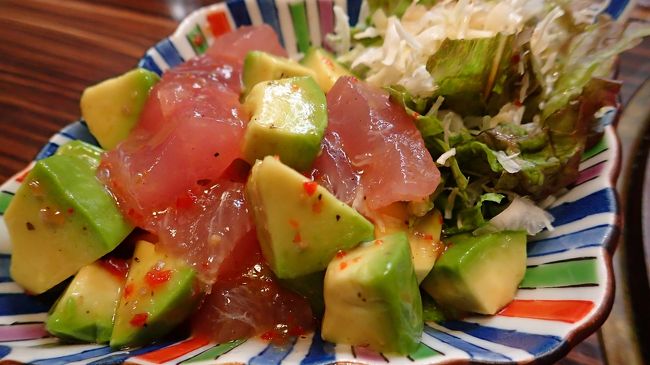 マグロのサラダだったかな～