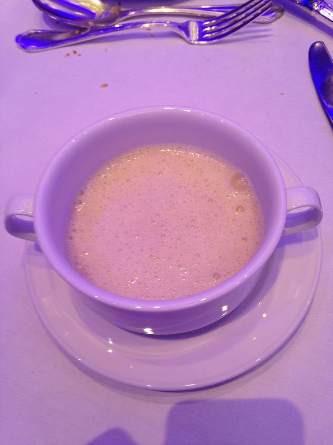 スープがやっときたわ。