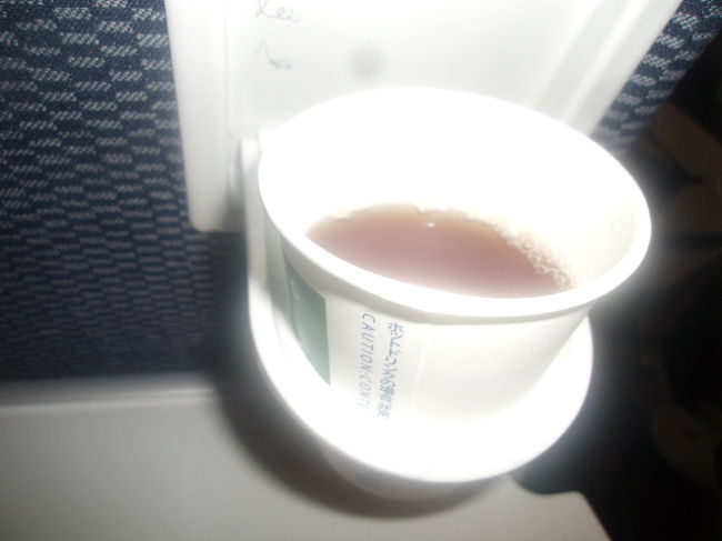 食後に紅茶を頂いてから一眠り…。