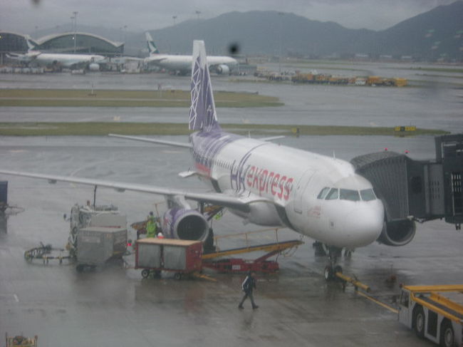 搭乗機はこちら。<br /><br />(UO1524/B-LCC/A320)