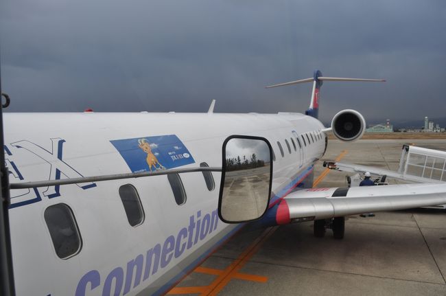 　以前、小松－成田で乗ったのは、ＣＲＪ－２００だったような？