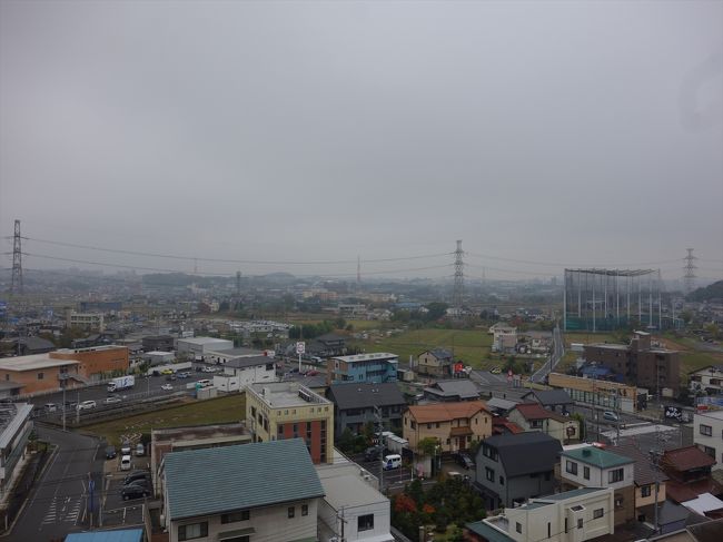 模擬天守からの景色。