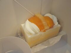 長崎名物のシースクリーム。思ったよりボリュームがありました。