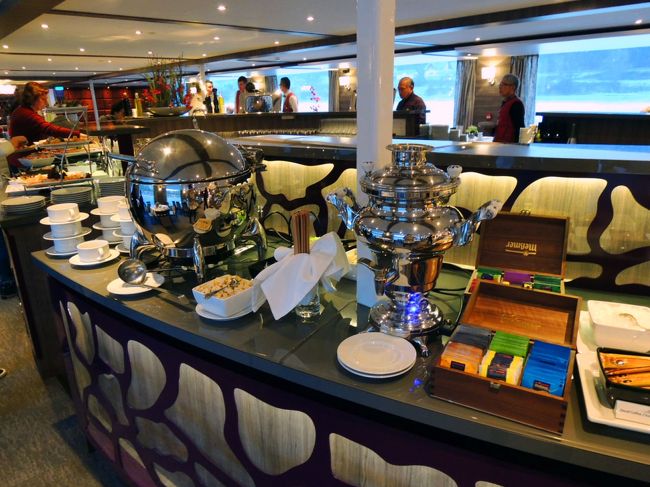 本日はゆっくり朝食がいただけそうです。<br />パノラマレストランへ。<br />