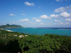 玉取崎展望台にとーちゃーく！
島の東側を見渡せます。