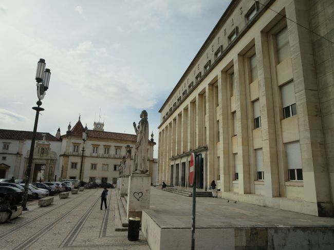 コインブラ大学近くで、バスを降ります。