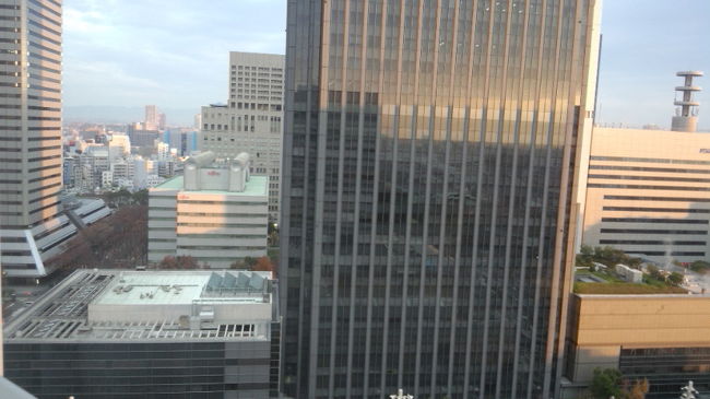 ニューオータニの部屋から眺めたＯＢＰ