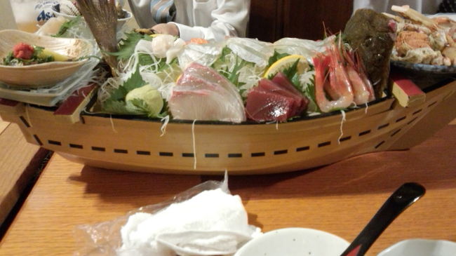 居酒屋「おふくろ」の船盛