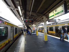 京浜東北線で川崎駅に戻り、南武線に乗ります。