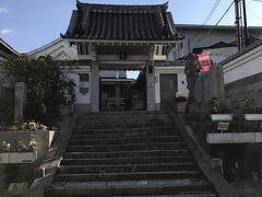 続いての目的地、心眼寺に到着。
こちらは真田丸城郭跡地とのこと